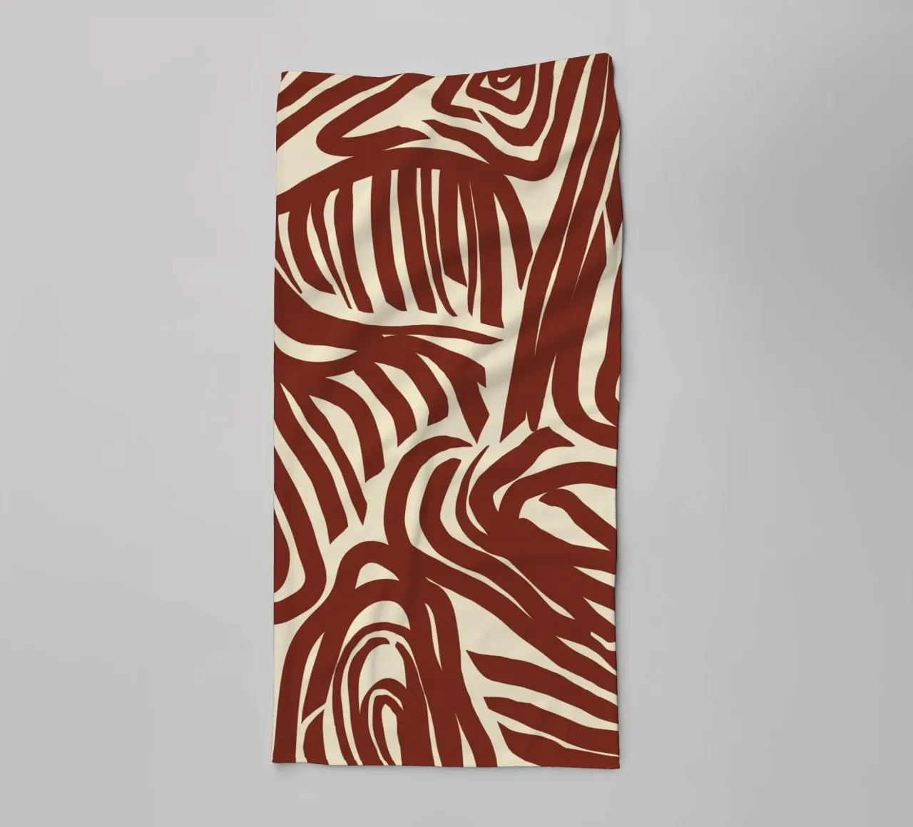 Labyrinth pattern towel by Little Dean