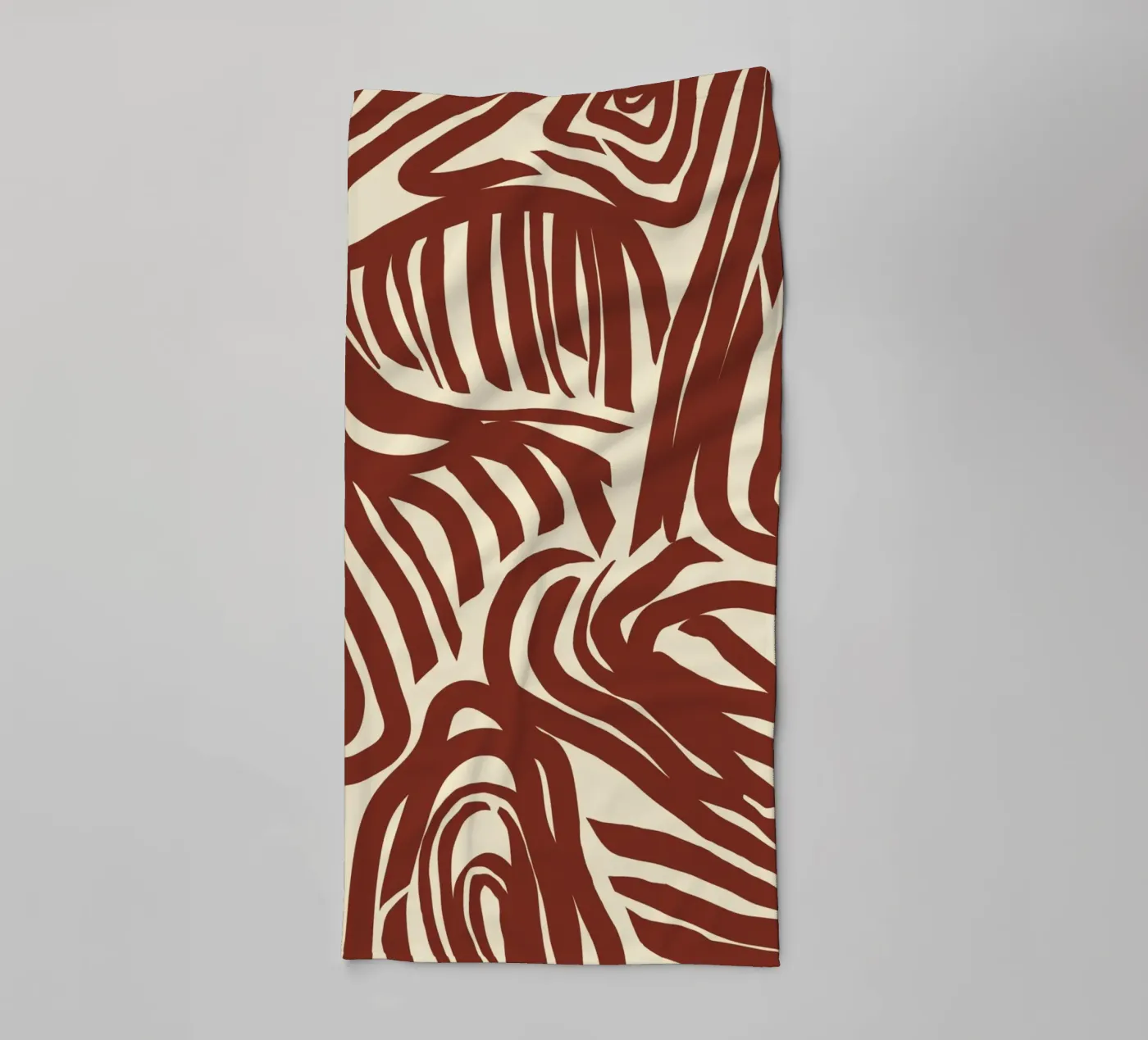 Labyrinth pattern towel by Little Dean