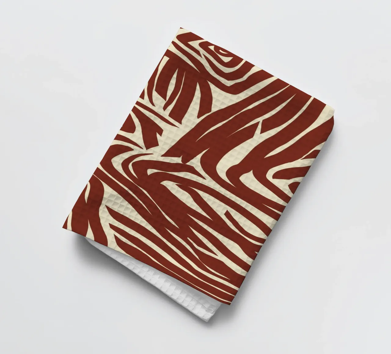 Labyrinth pattern tea towel by Little Dean