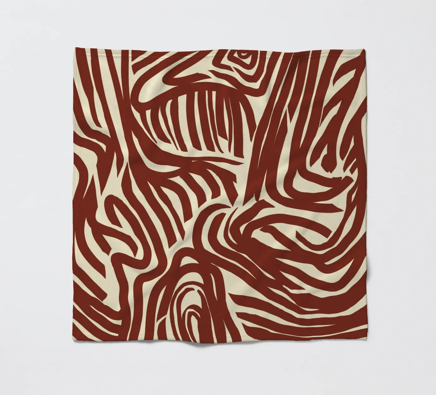 Motif du labyrinthe plaid polaire de Little Dean