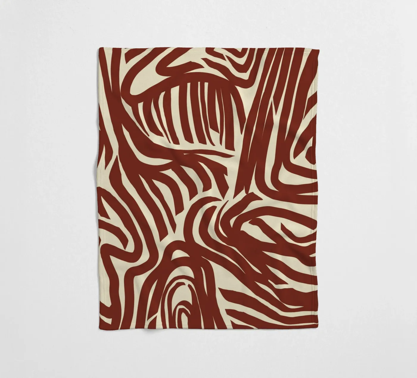 Motif du labyrinthe plaid polaire de Little Dean