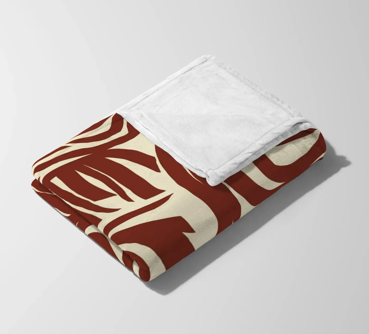 Motif du labyrinthe plaid polaire de Little Dean