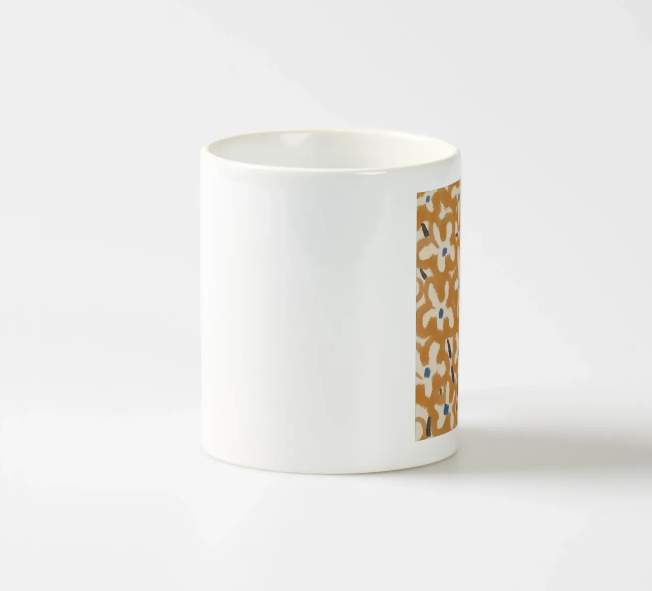 Motivo botanico 08 tazza in ceramica da Little Dean