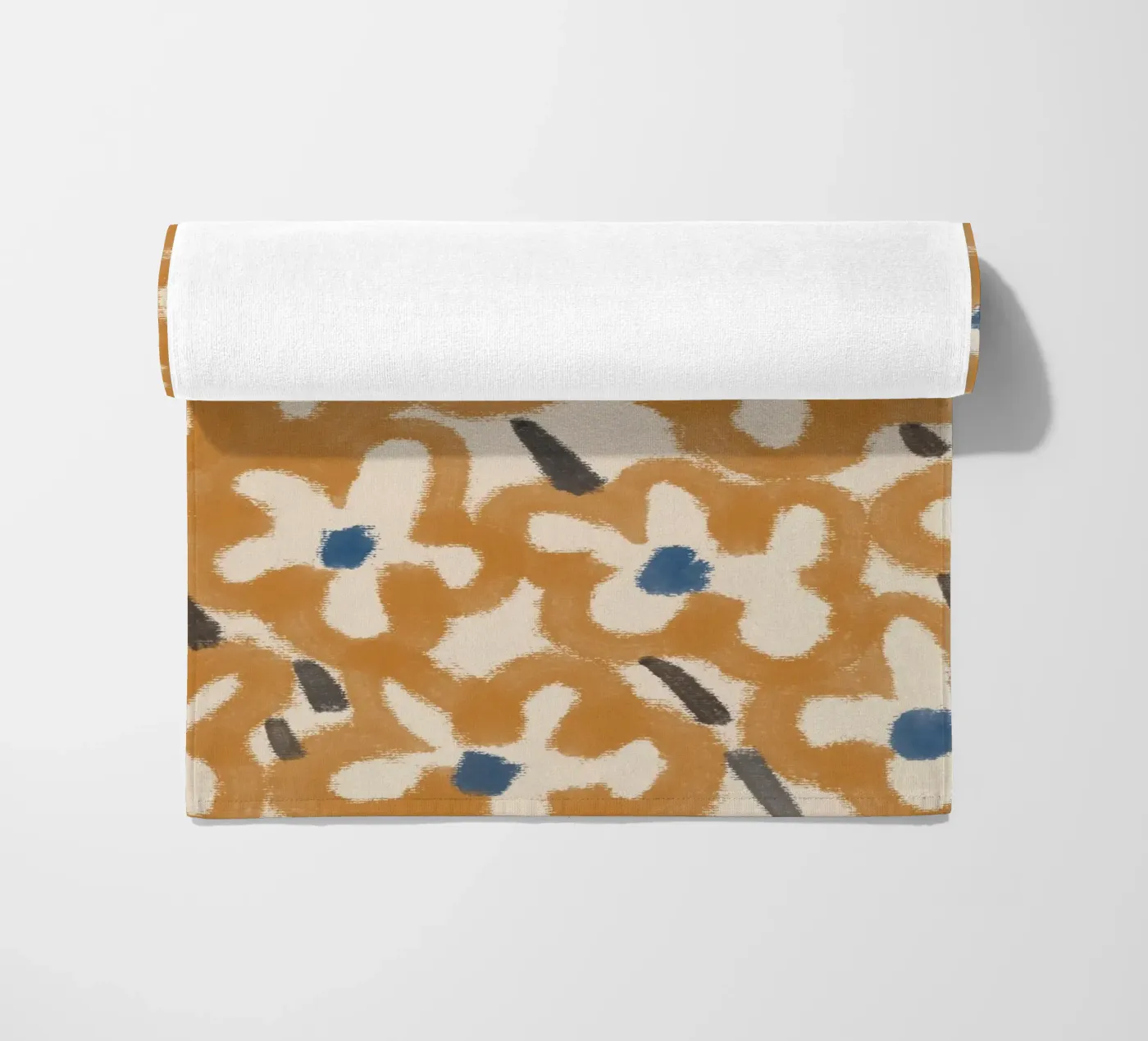 Botanisches Muster 08 Strandtuch von Little Dean