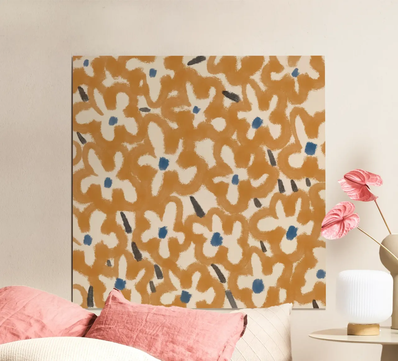 Botanical pattern 08 poster da Little Dean