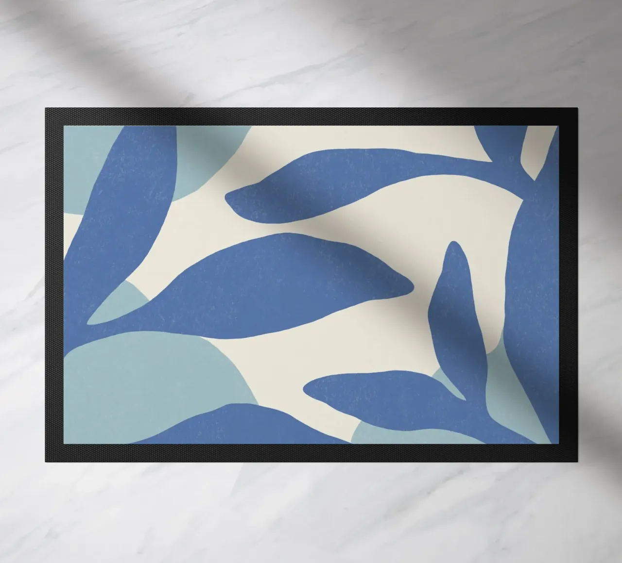 Astratto botanico - Blu zerbino da MoonlightPrint