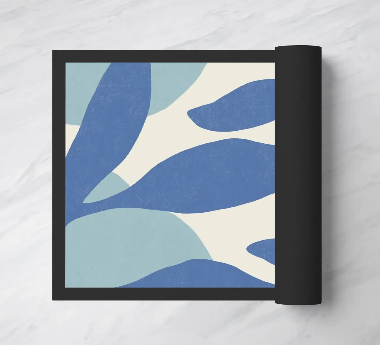 Astratto botanico - Blu zerbino da MoonlightPrint