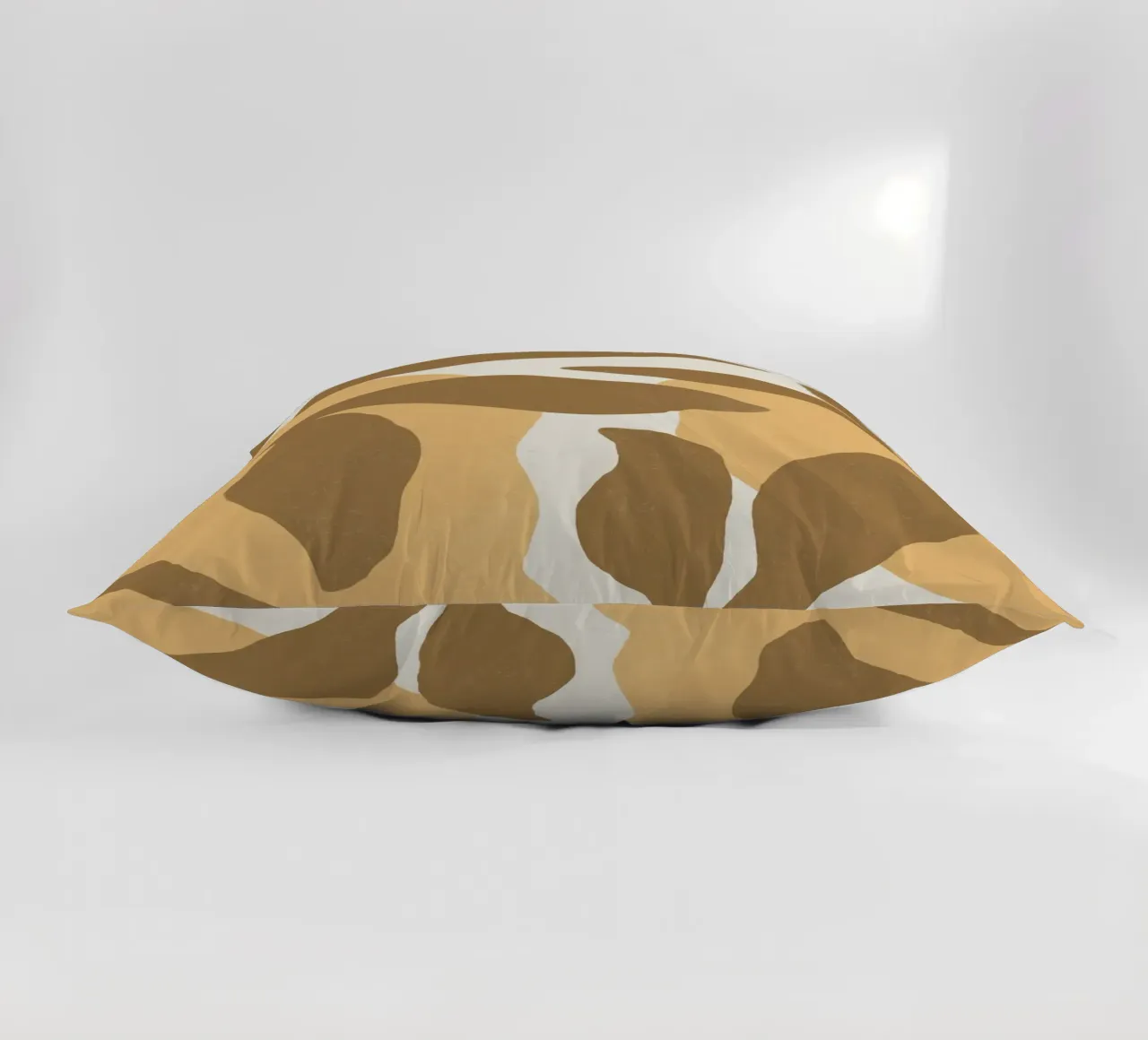 Astratto botanico - Marrone oro cuscino da MoonlightPrint