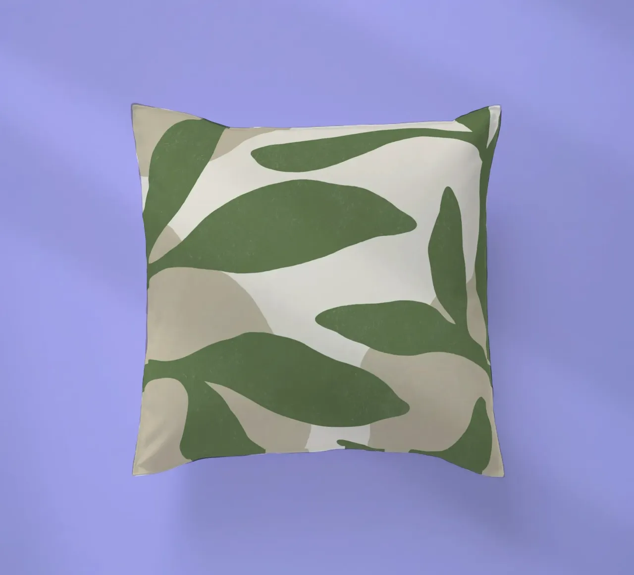 Astratto botanico - Verde cuscino da MoonlightPrint