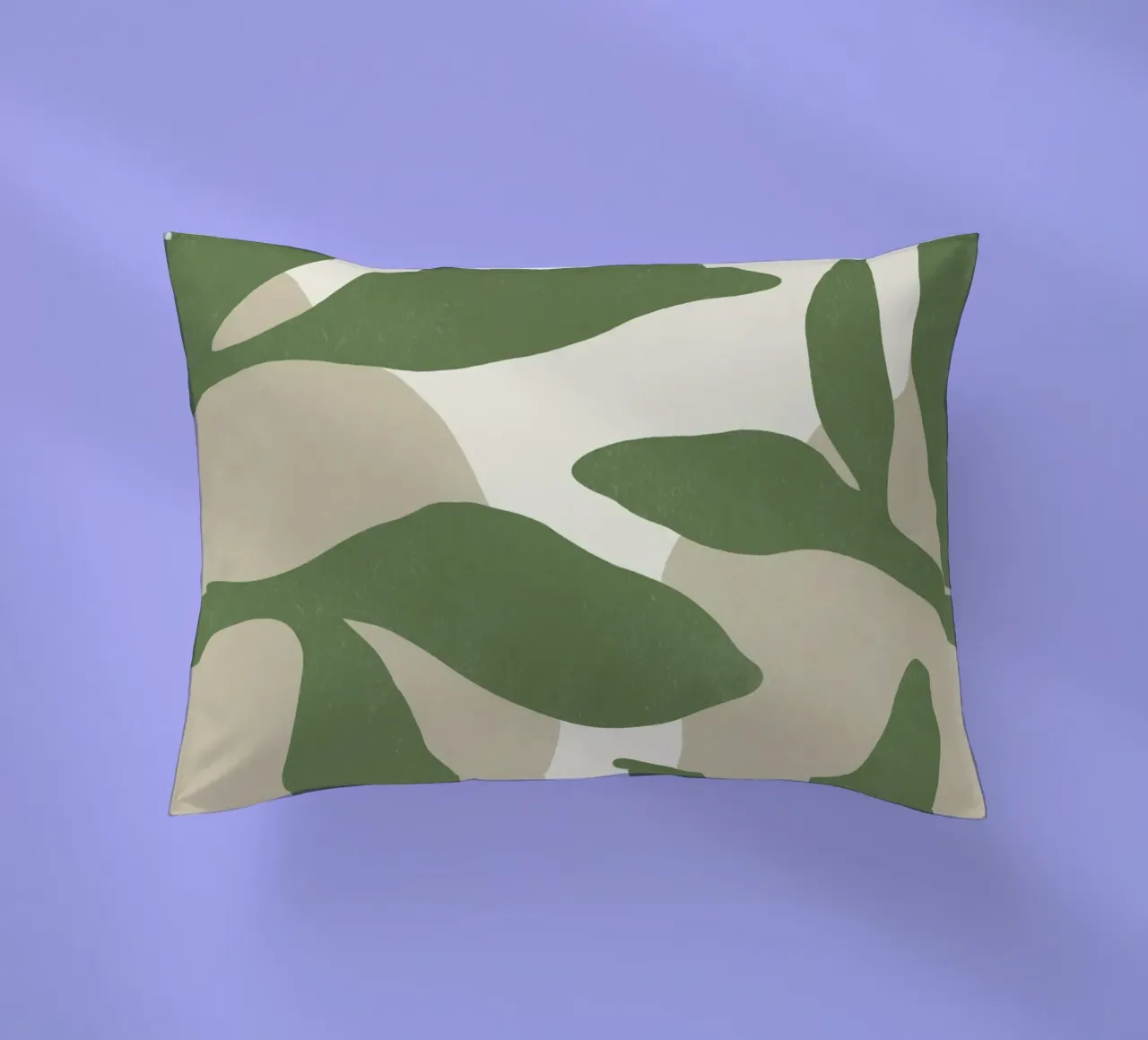 Astratto botanico - Verde cuscino da MoonlightPrint