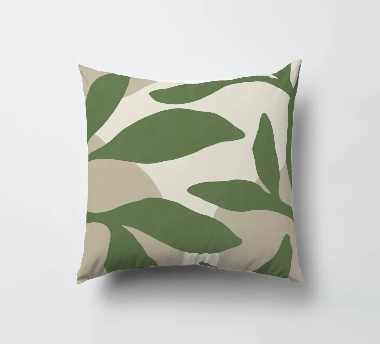 Astratto botanico - Verde cuscino da MoonlightPrint