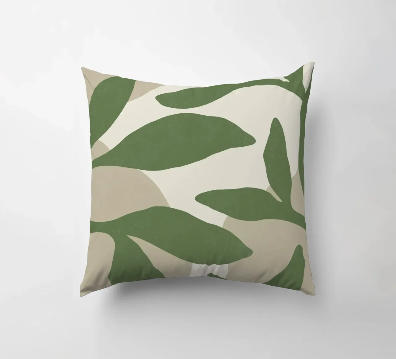 Astratto botanico - Verde cuscino da MoonlightPrint