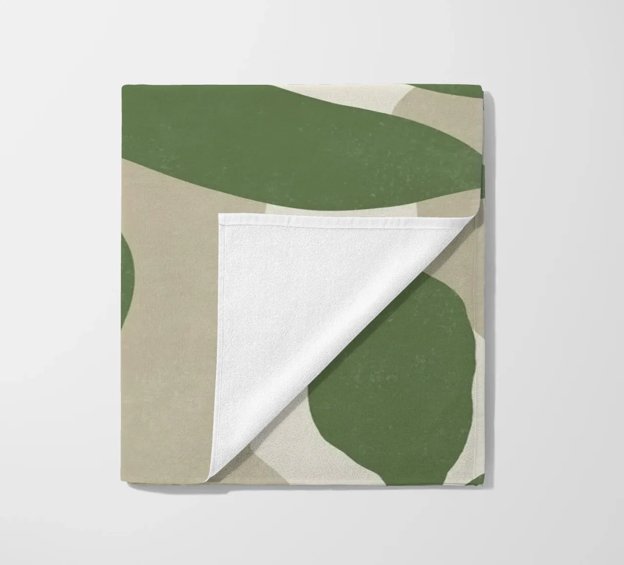 Astratto botanico - Verde telo mare da MoonlightPrint
