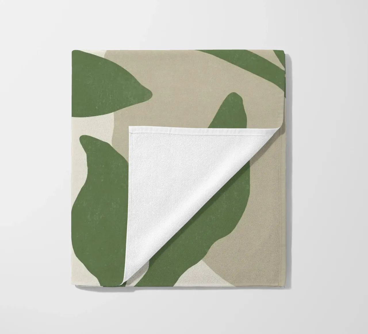 Astratto botanico - Verde telo mare da MoonlightPrint
