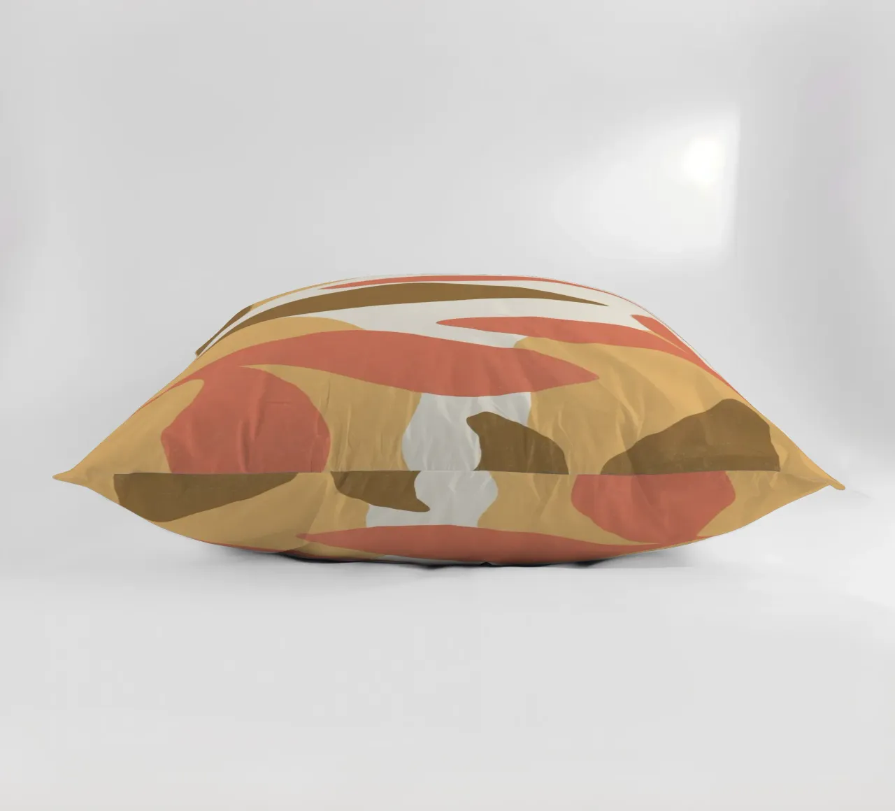 Astratto botanico - Marrone Rosa cuscino da MoonlightPrint
