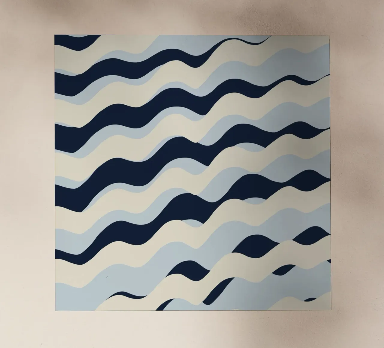 Waves pattern 09 pellicola backlit da Little Dean