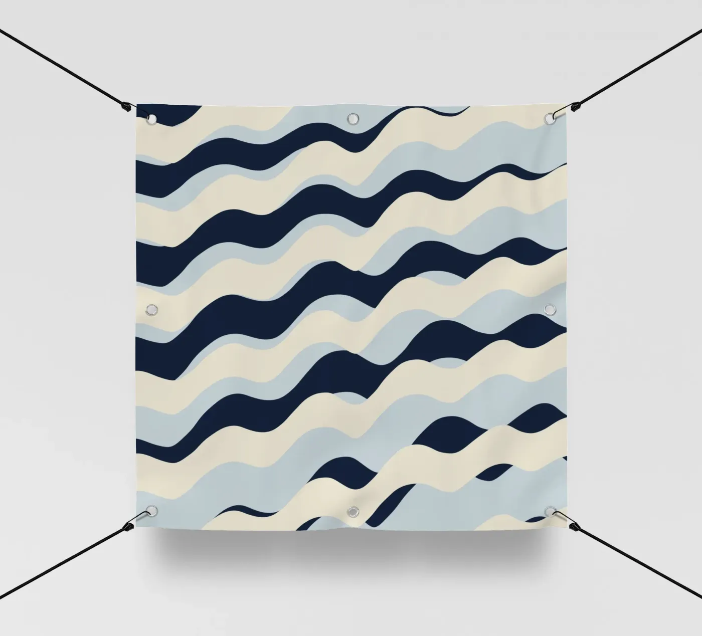 Waves pattern 09 pvc cover by Little Dean