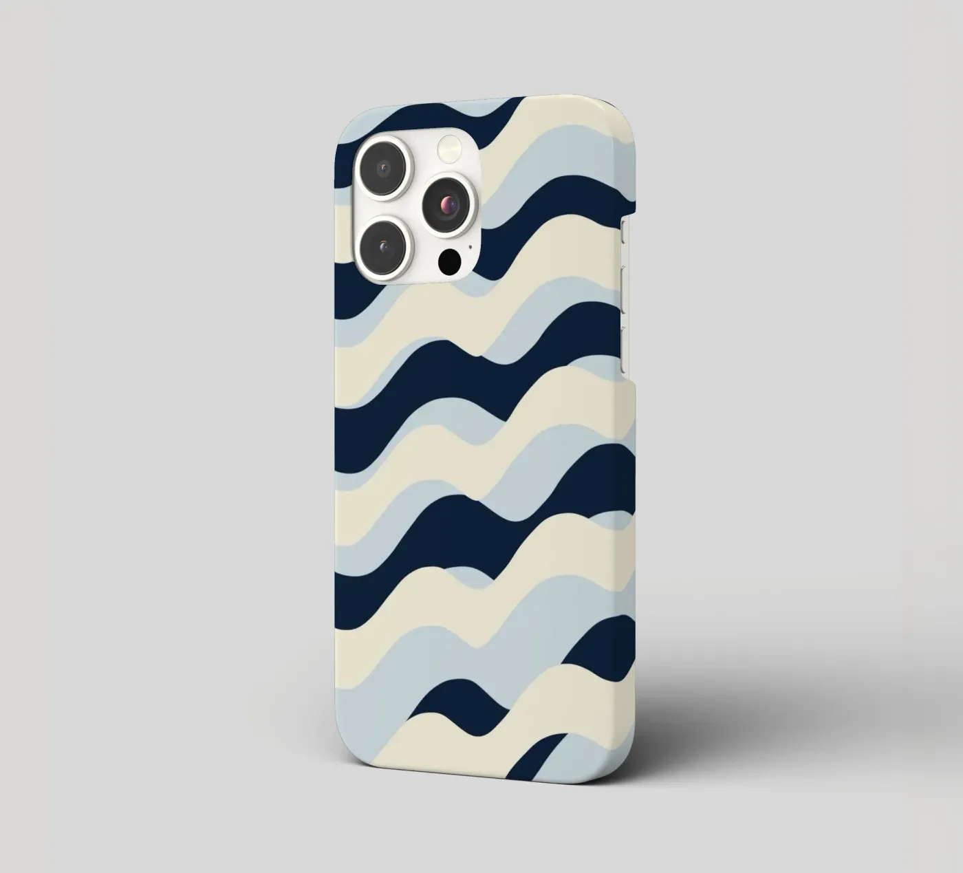 Waves pattern 09 iphone case by Little Dean
