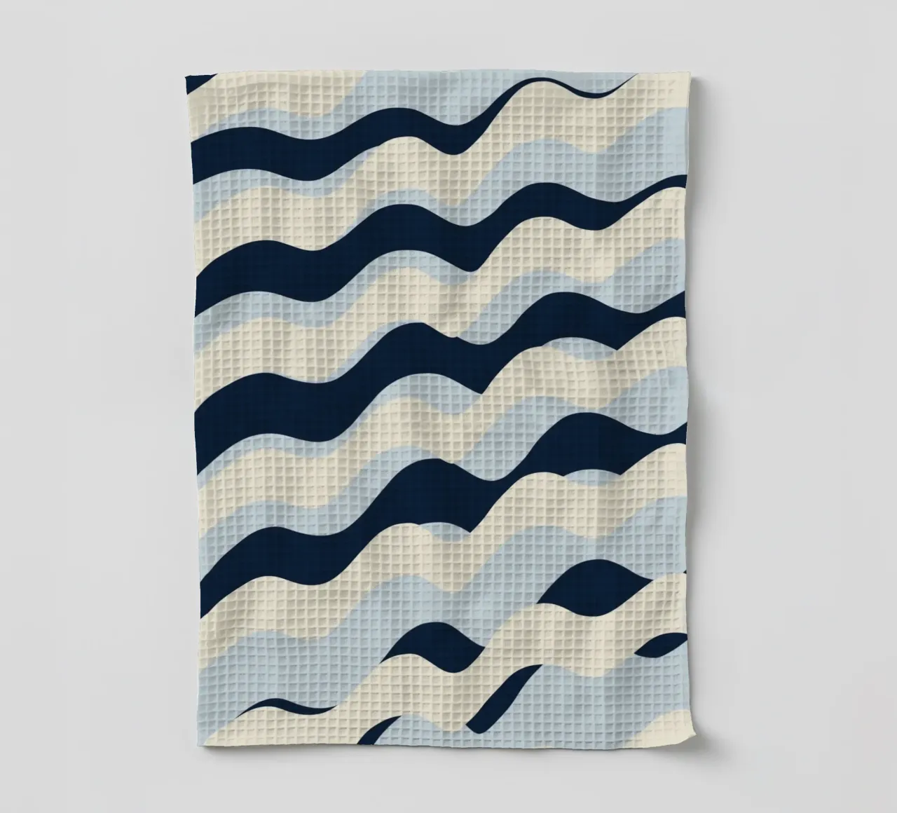 Motif des vagues 09 torchon de Little Dean