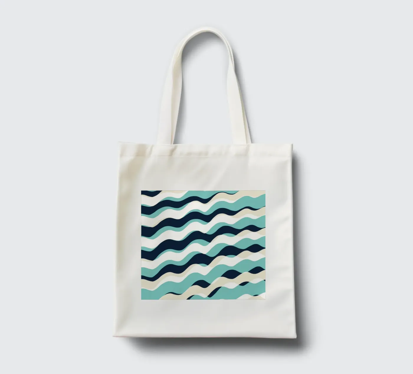 Schema delle onde 10 borsa in juta da Little Dean