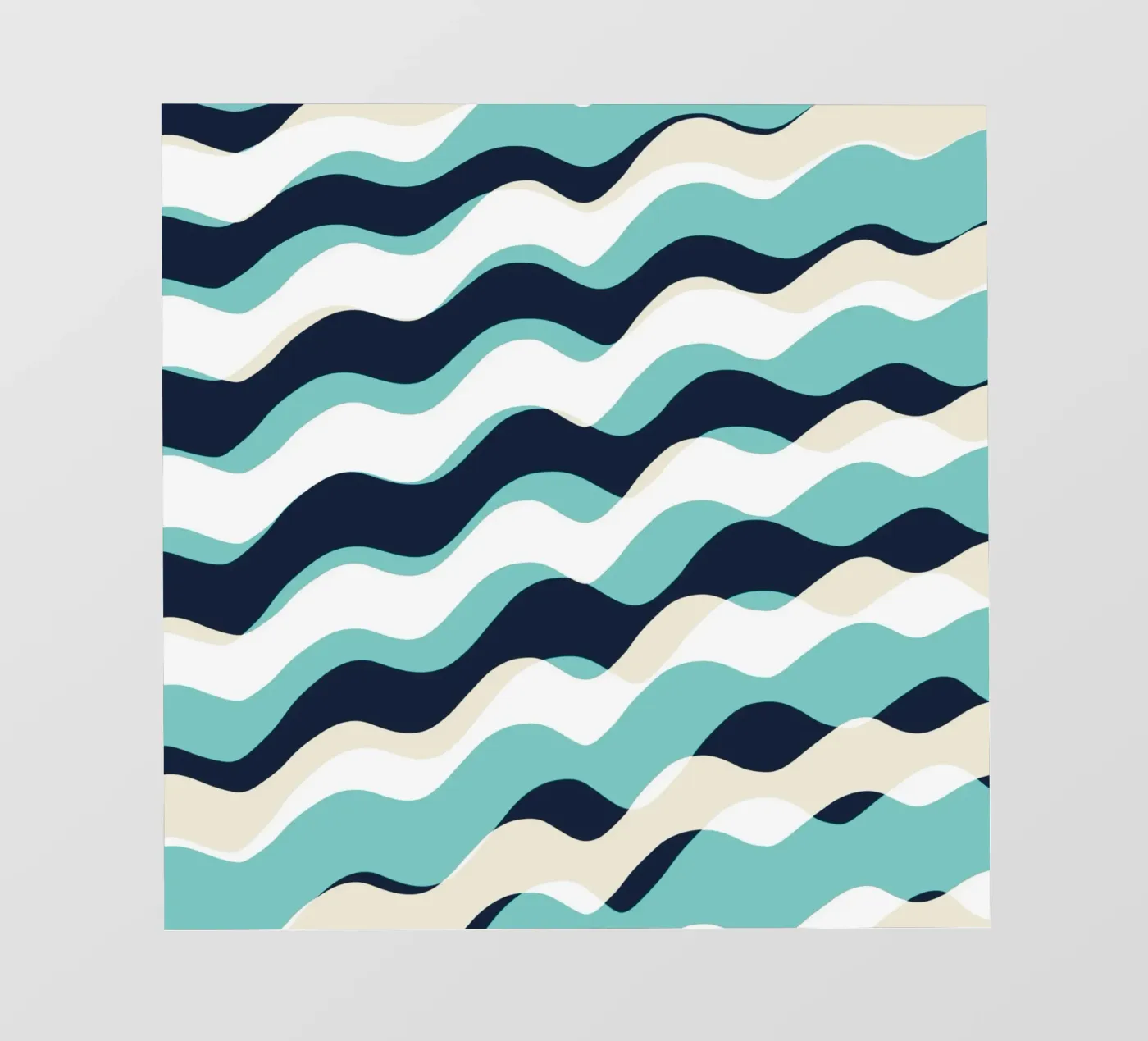 Waves pattern 10 backlit folie van Little Dean