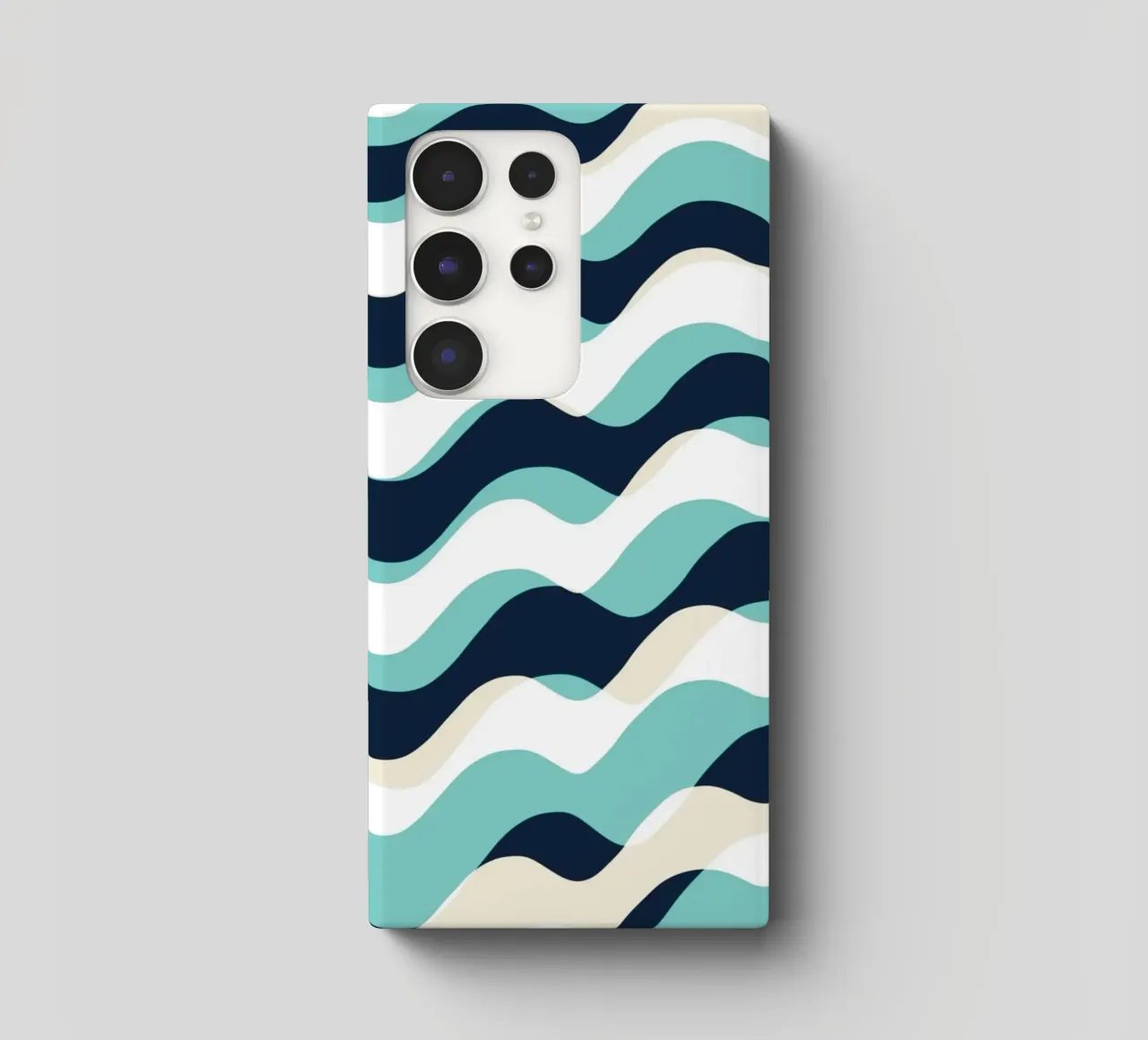 Waves pattern 10 cover samsung da Little Dean