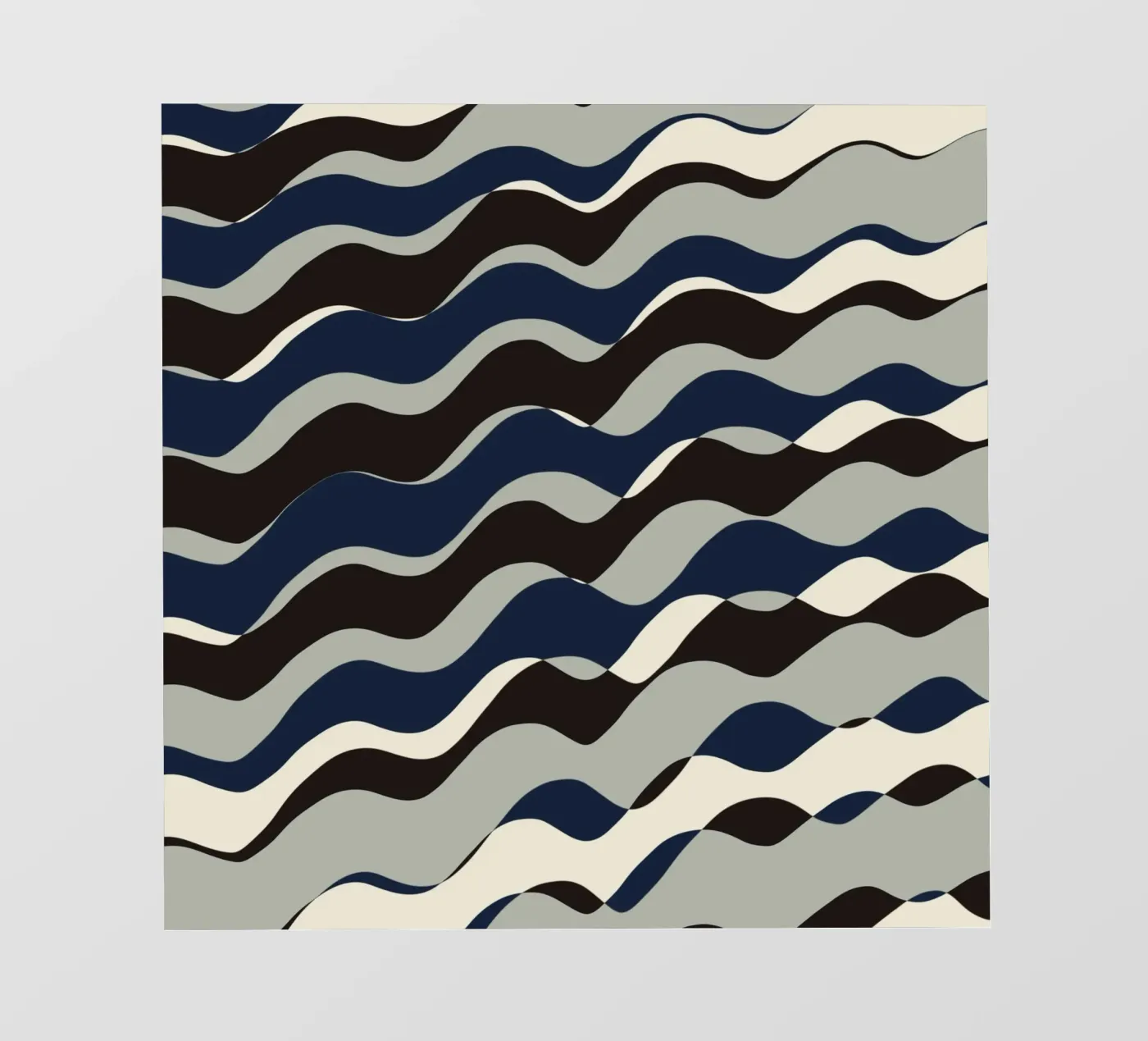 Waves pattern 11 pvc cover by Little Dean