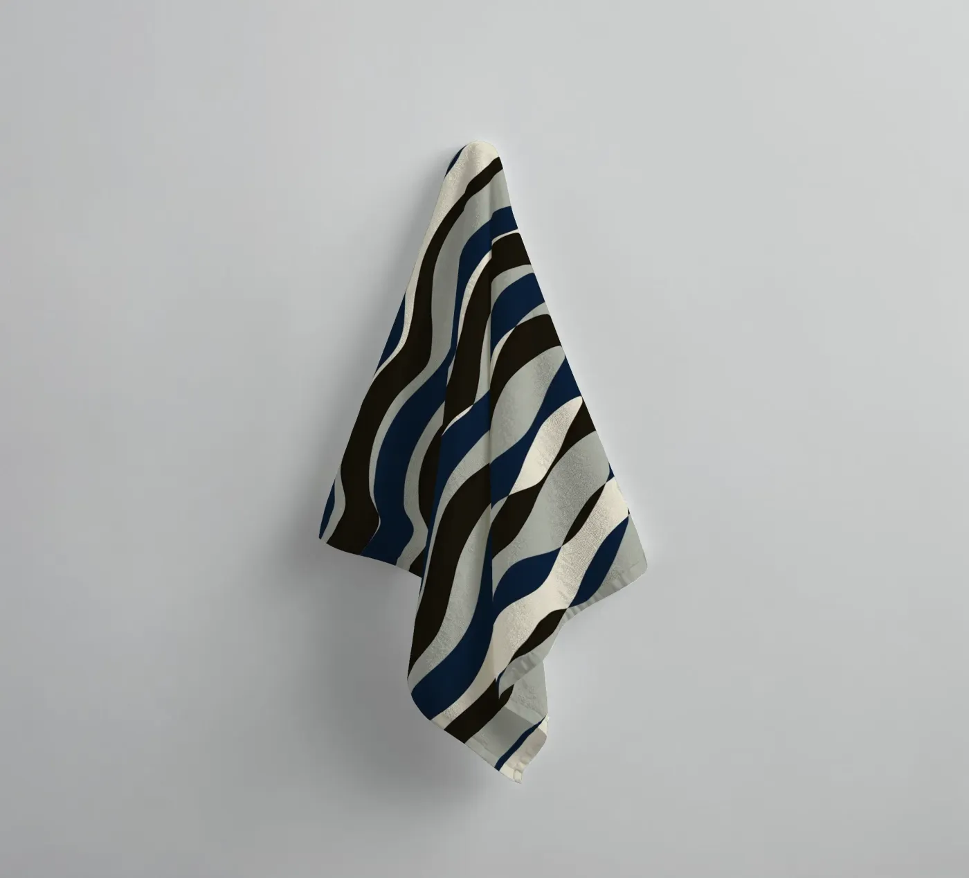 Waves pattern 11 asciugamano da bagno da Little Dean