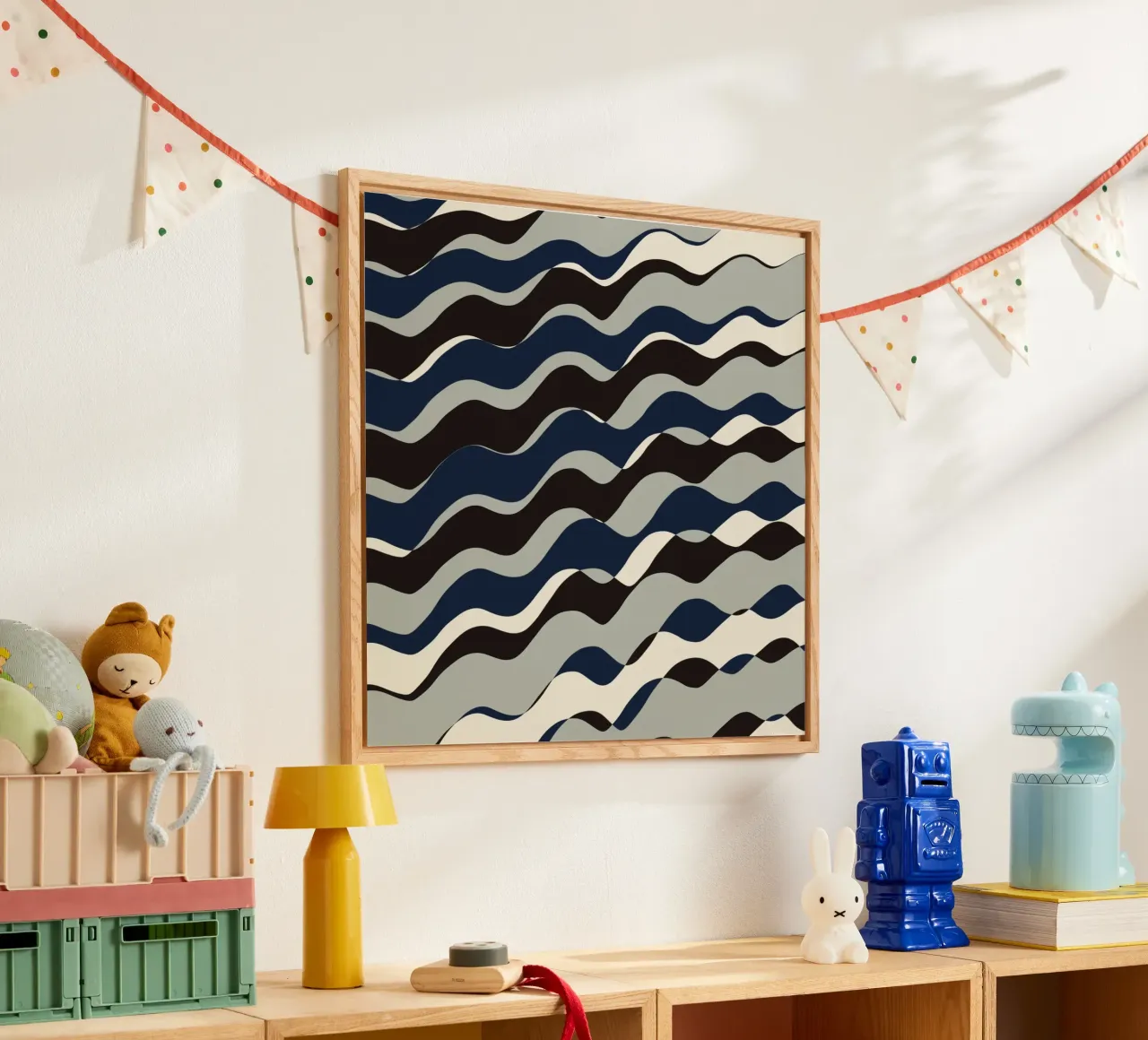 Waves pattern 11 plexiglas de Little Dean