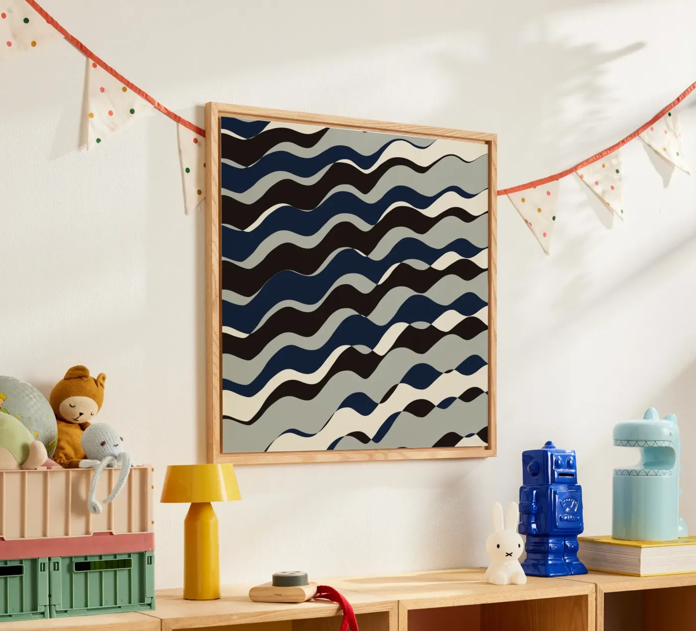 Waves pattern 11 plexiglass da Little Dean