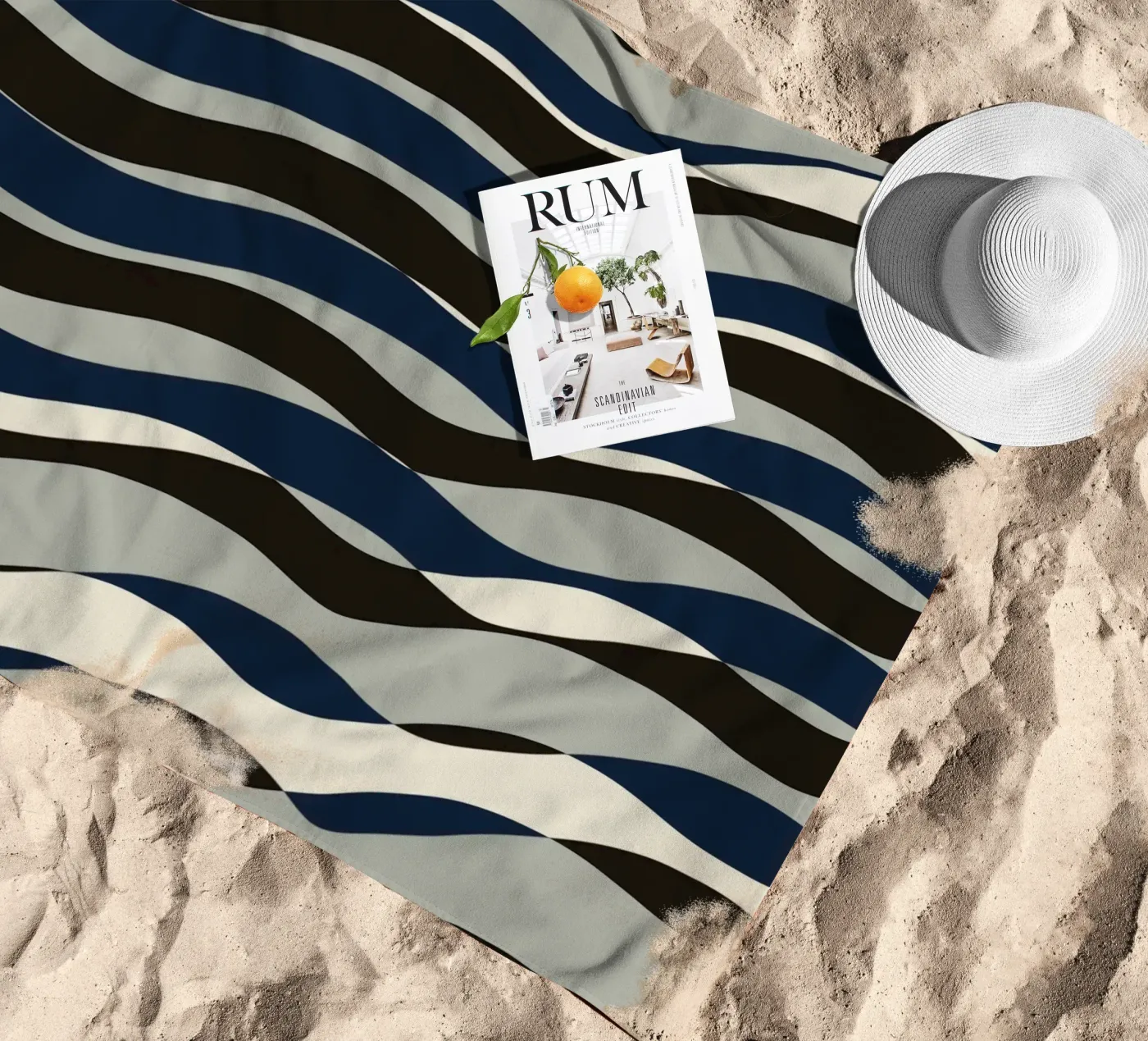 Schema delle onde 11 telo mare da Little Dean