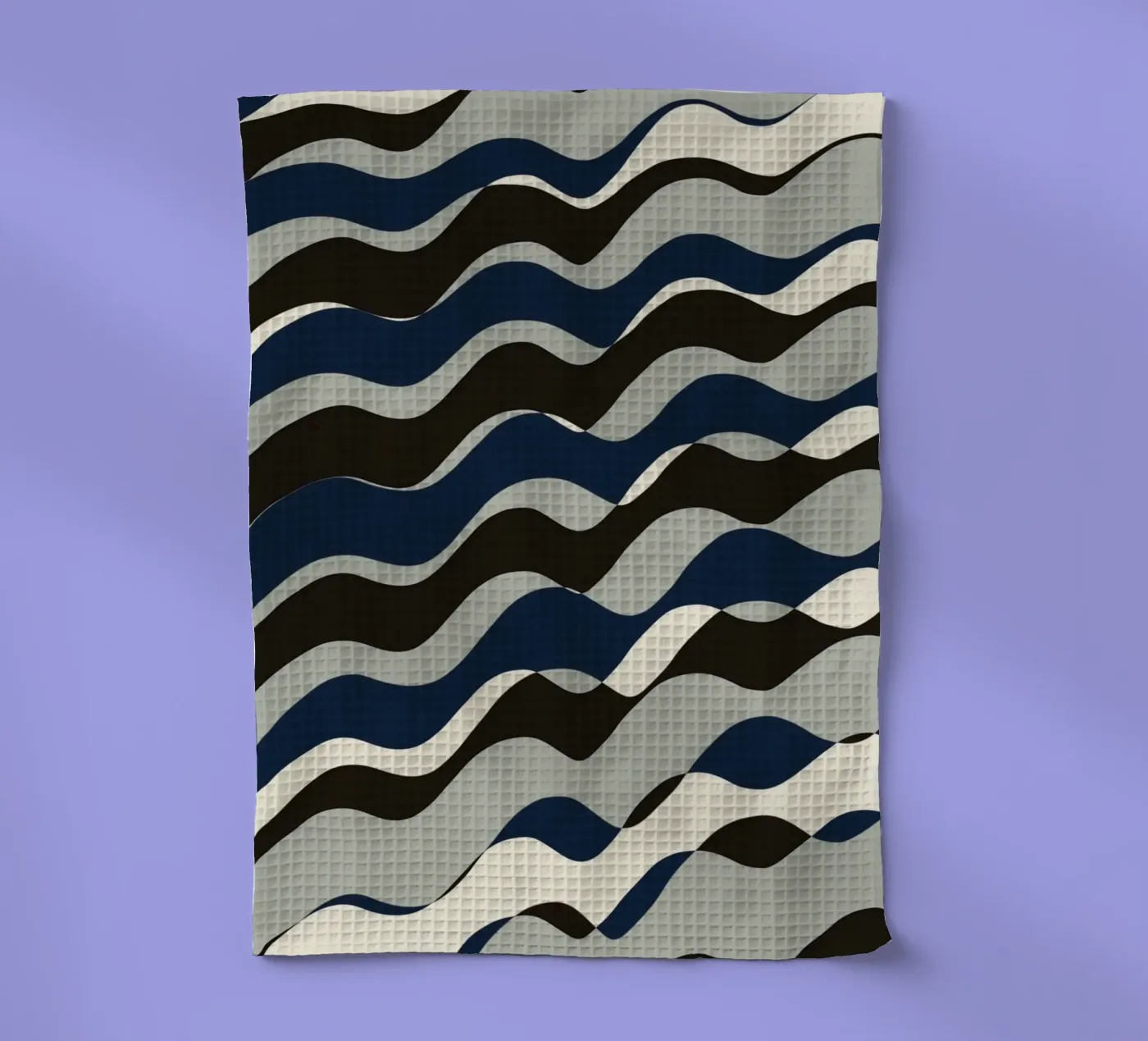 Motif des vagues 11 torchon de Little Dean