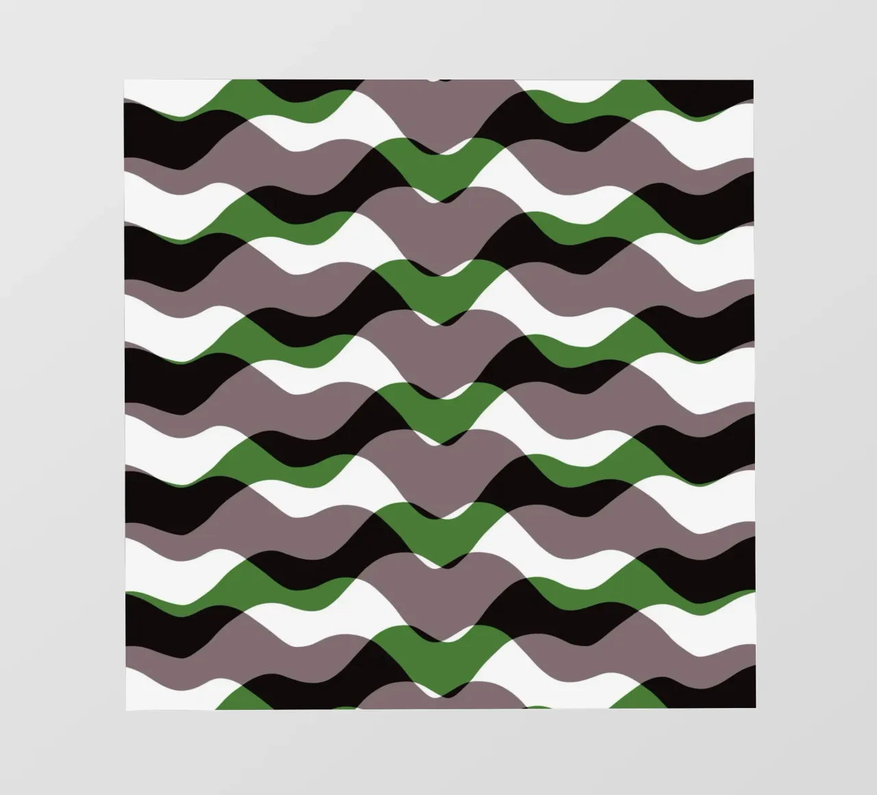 Waves pattern 12 backlit folie van Little Dean