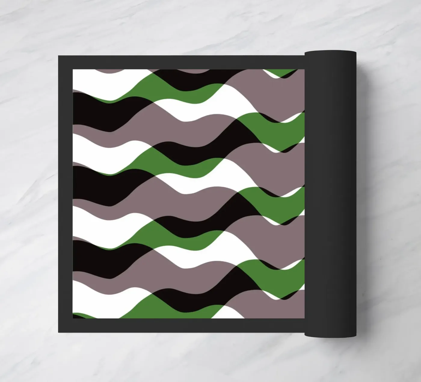 Golven patroon 12 deurmat van Little Dean