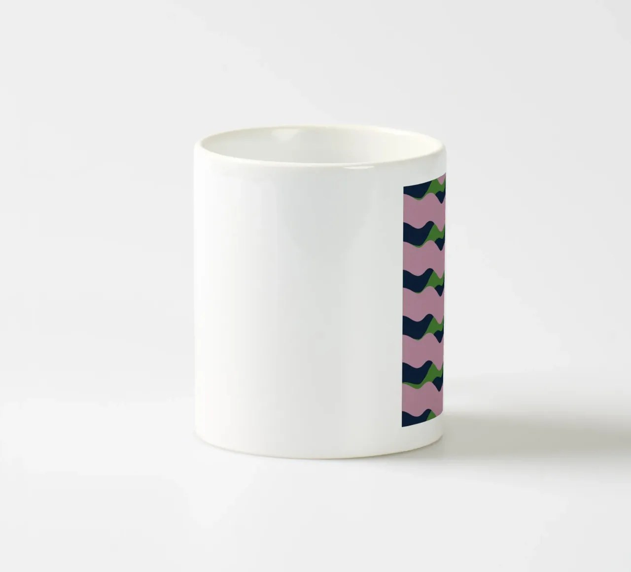 Schema delle onde 13 tazza in ceramica da Little Dean