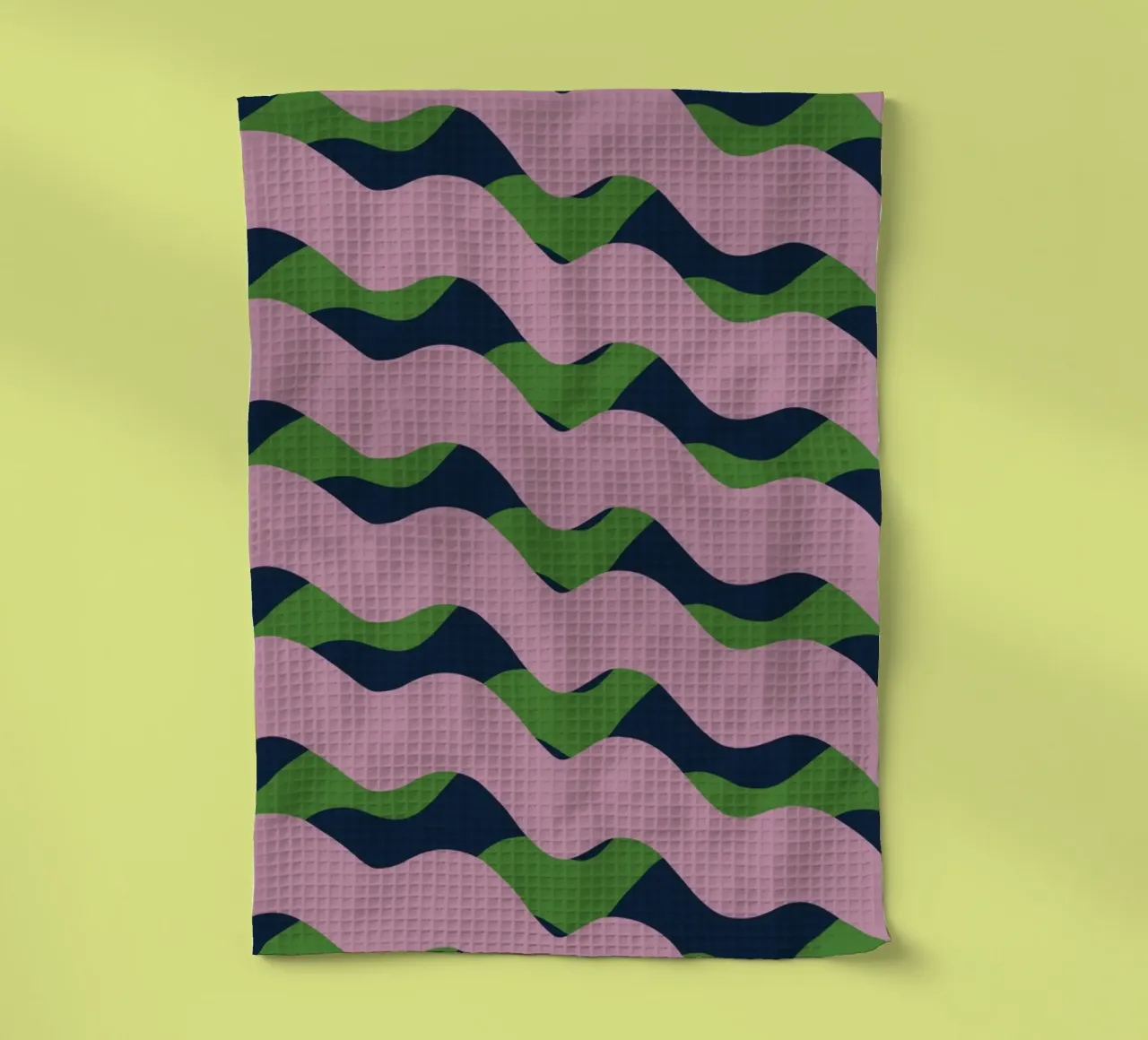 Vagues - modèle 13 torchon de Little Dean