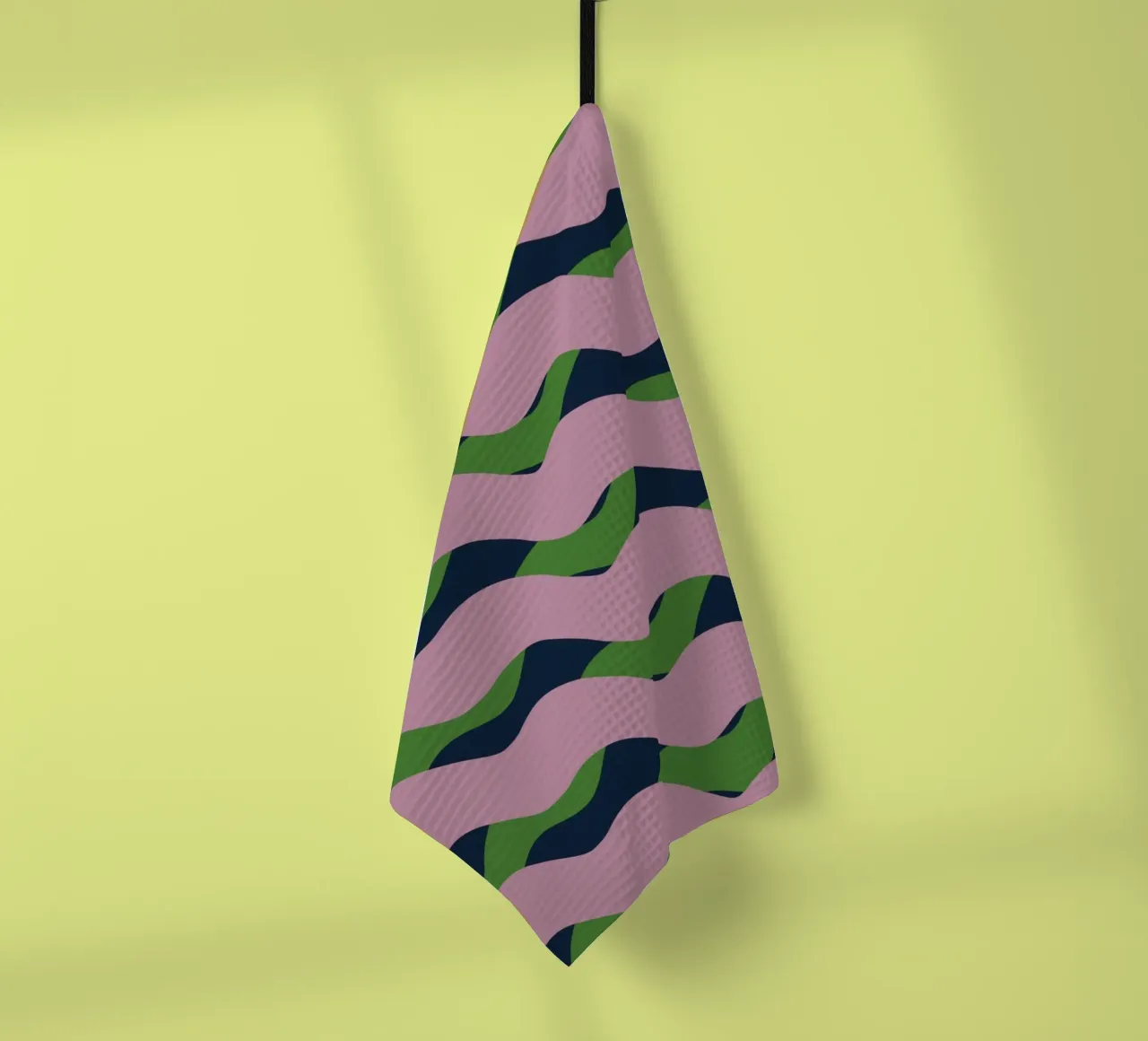 Vagues - modèle 13 torchon de Little Dean