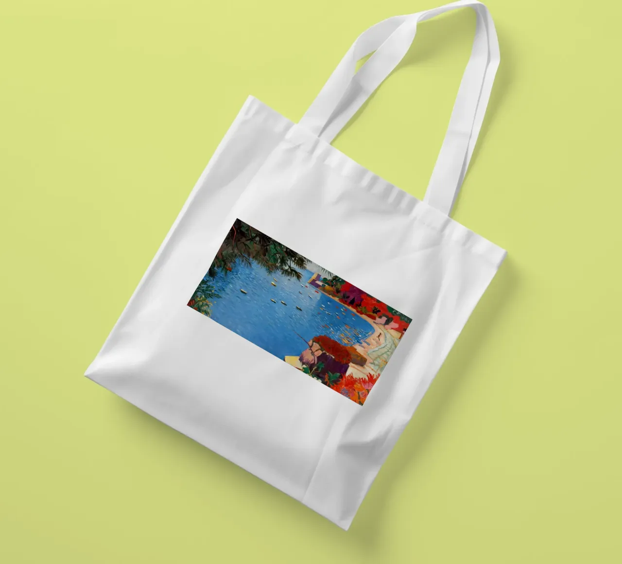 Côte d’Azur Memory borsa in juta da Studio Sori