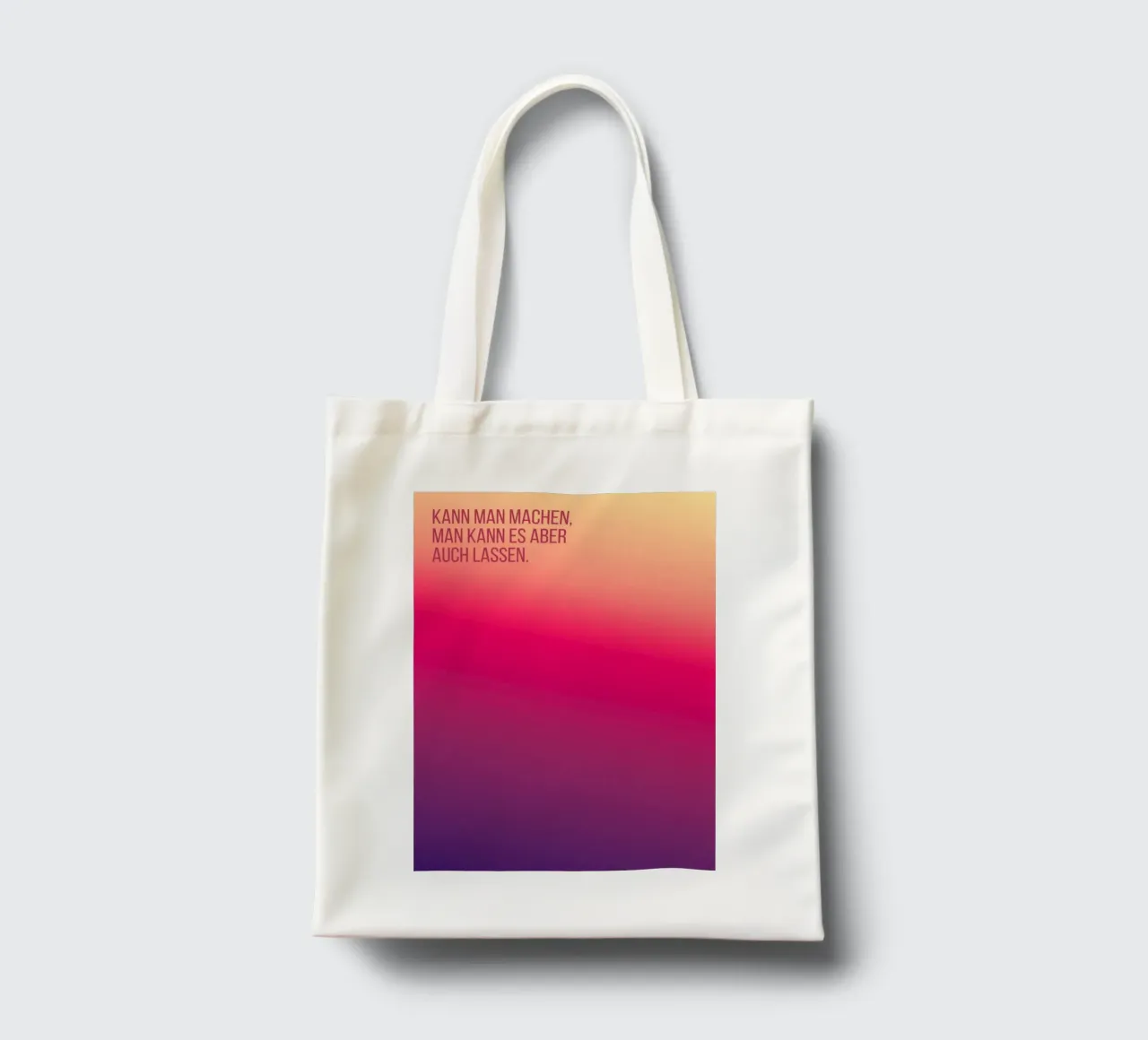 Gradient borsa in juta da Flo Klein