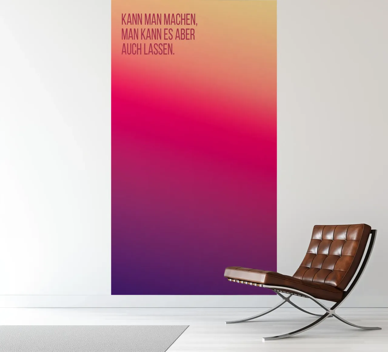 Gradient fotobehang van Flo Klein