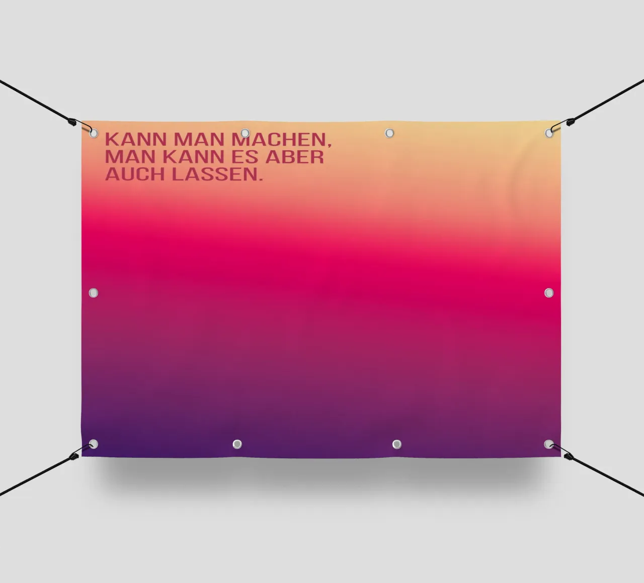 Gradient pvc cover by Flo Klein