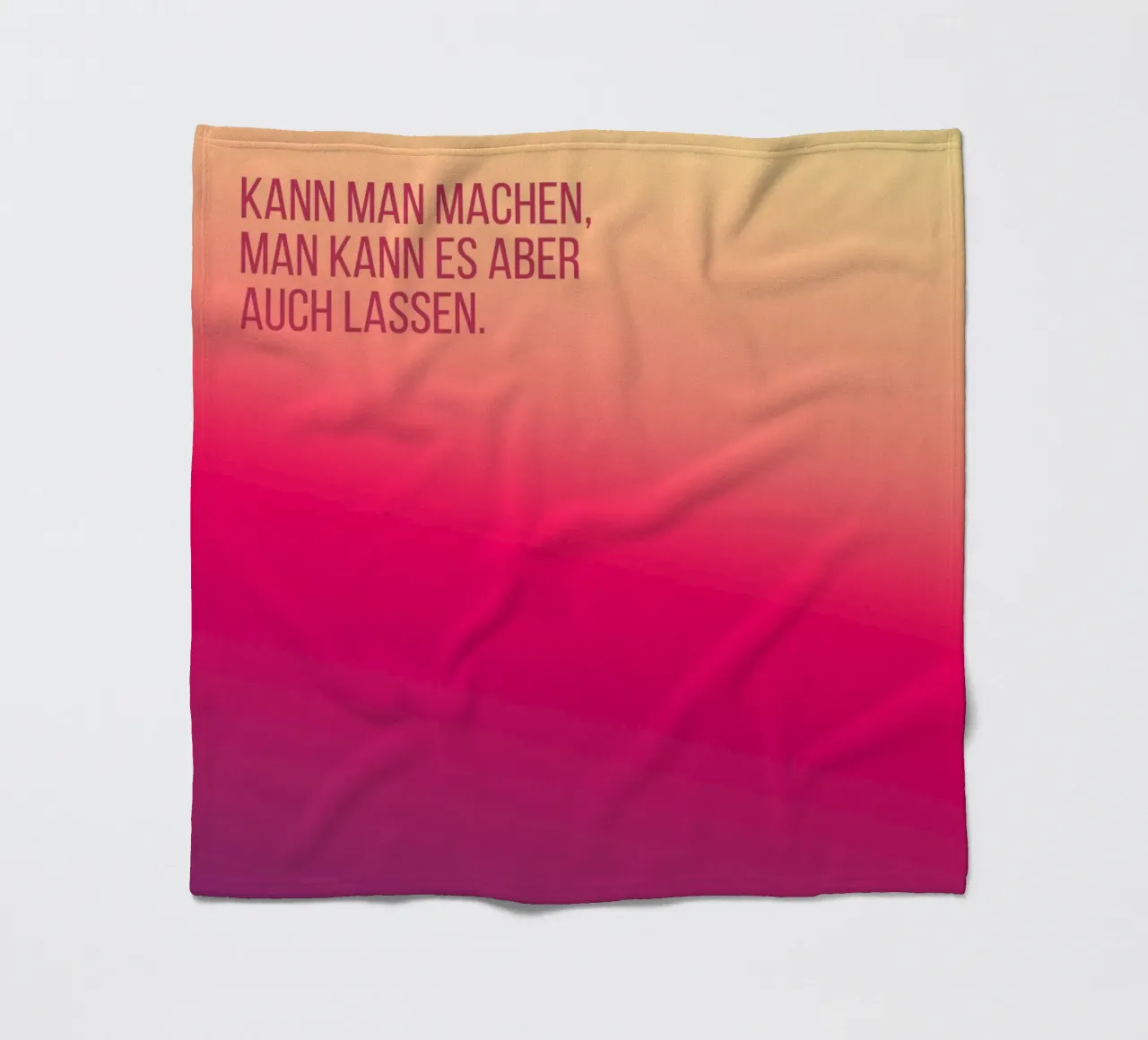 Gradient coperta in pile da Flo Klein