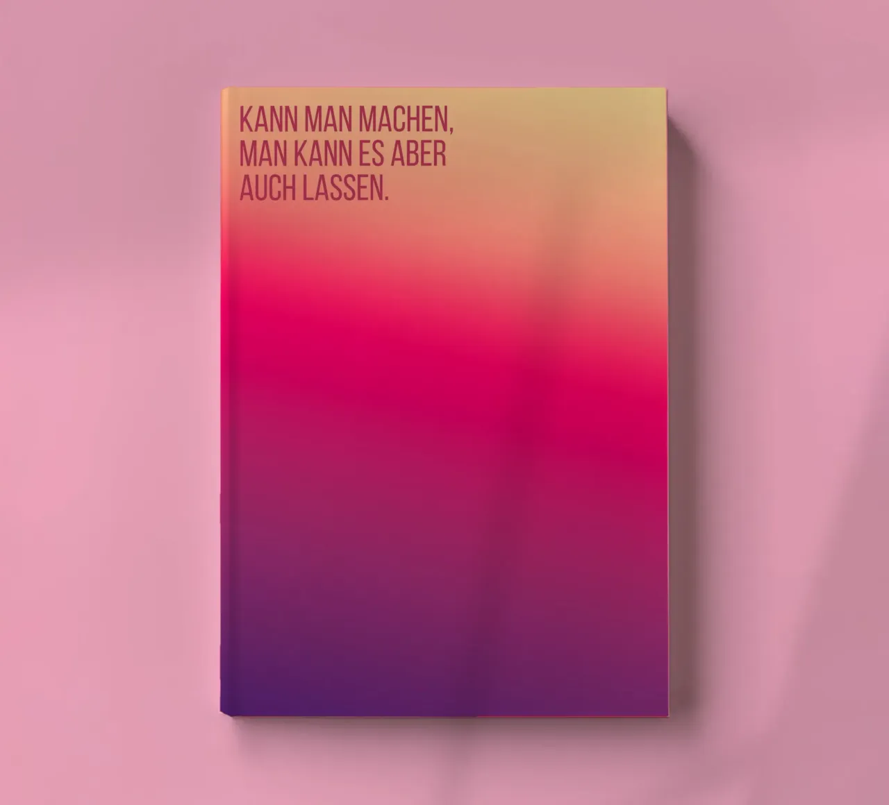 Gradient notebook by Flo Klein