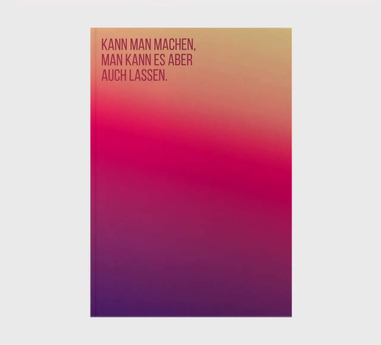 Gradient notebook by Flo Klein