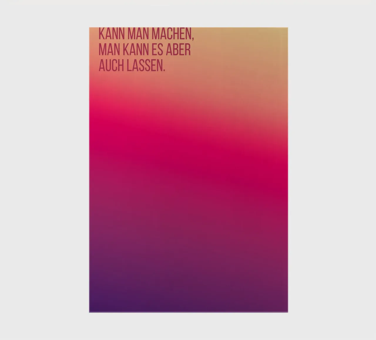 Gradient notebook by Flo Klein