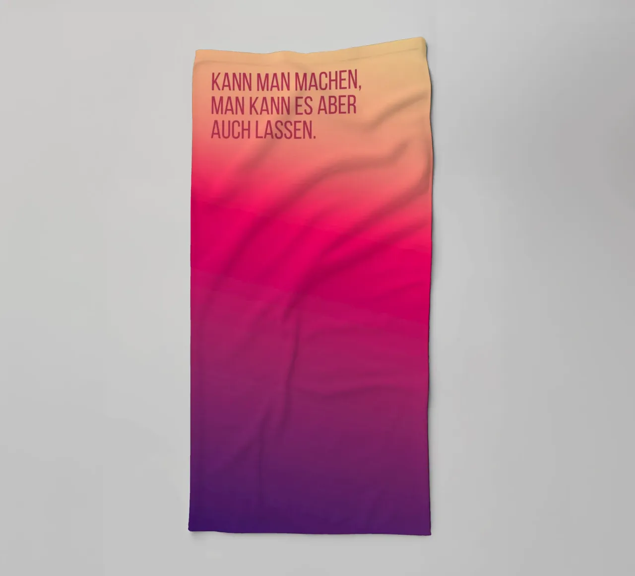 Gradient asciugamano da bagno da Flo Klein