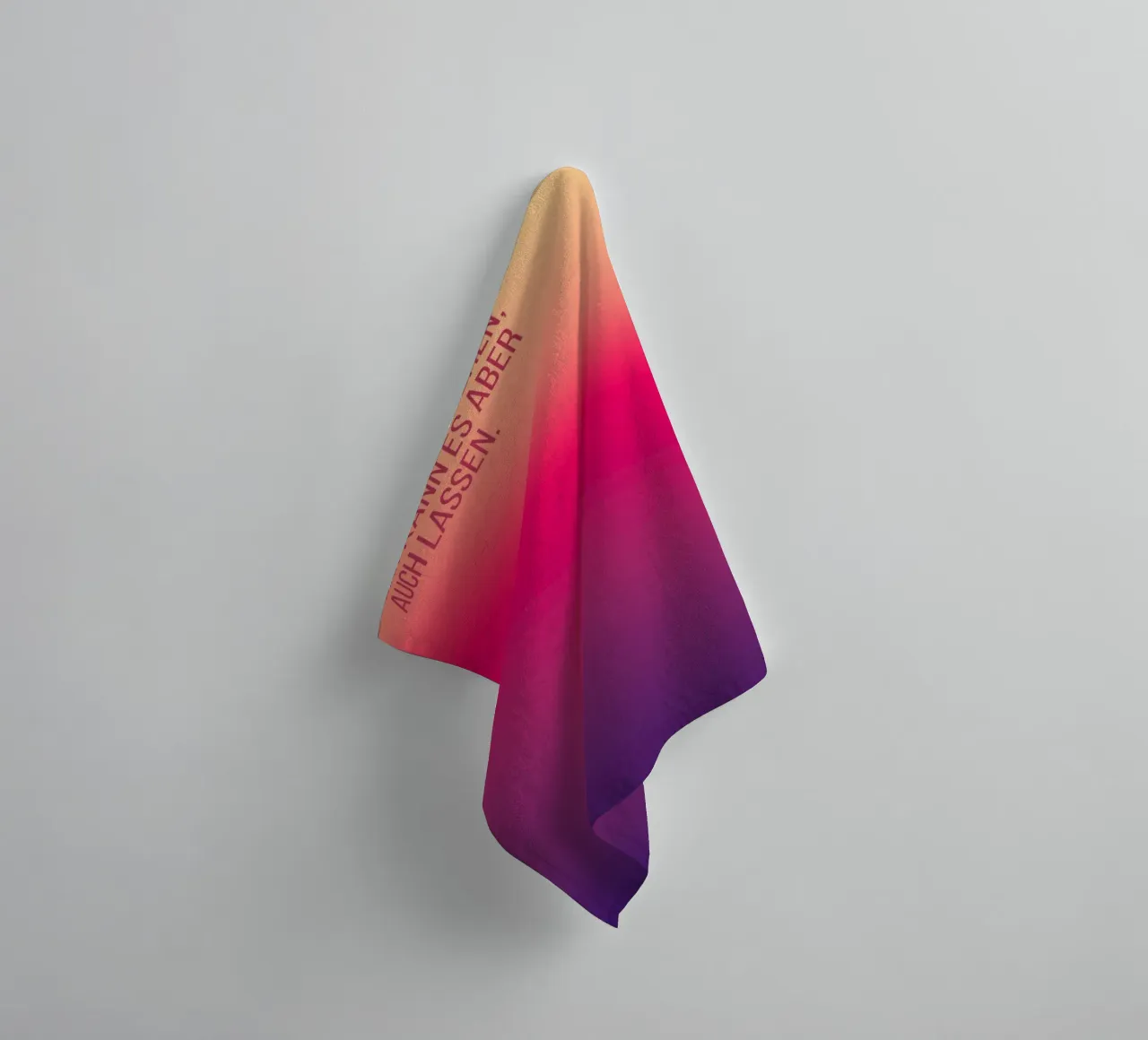 Gradient asciugamano da bagno da Flo Klein