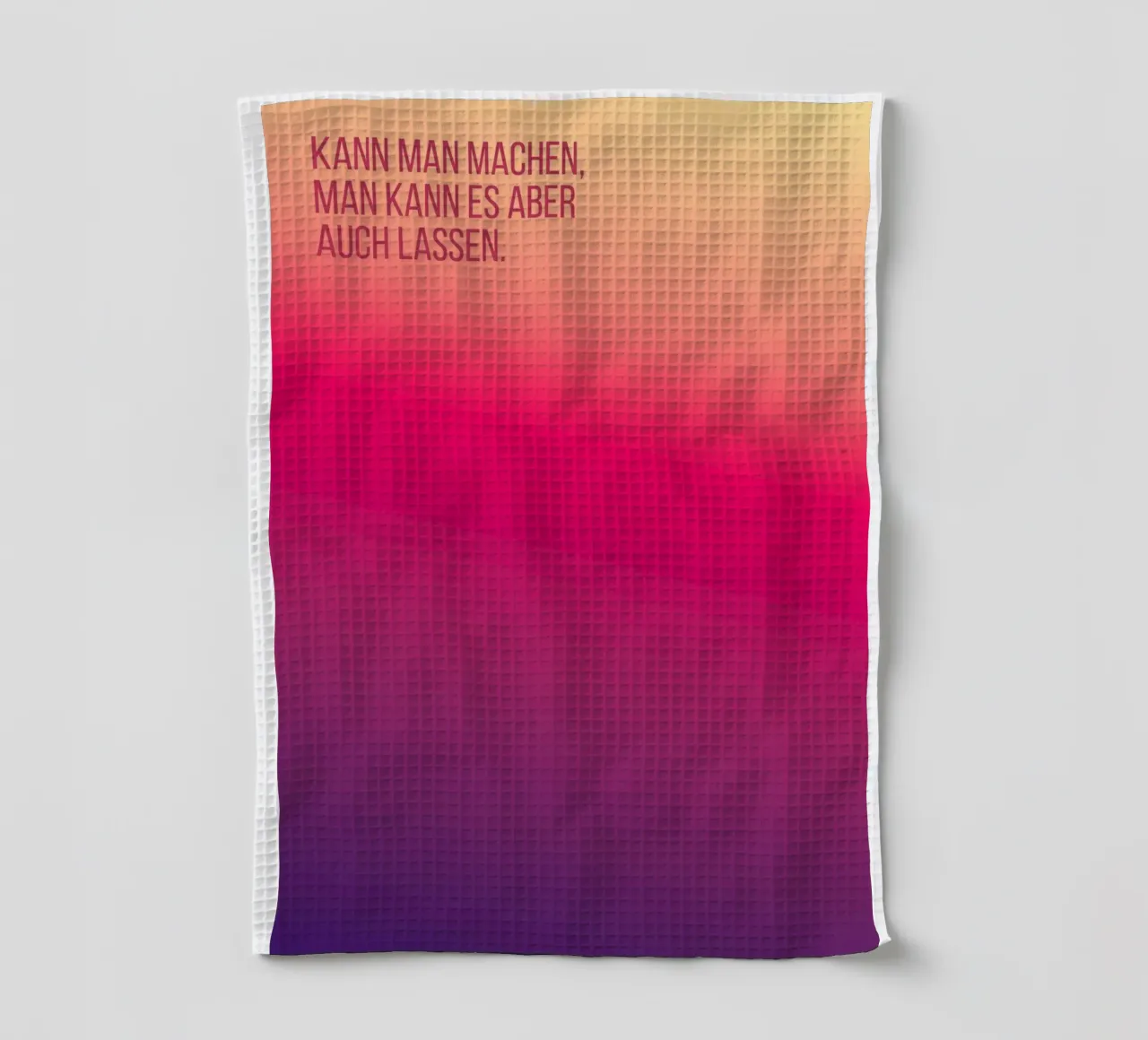 Gradient canovaccio da cucina da Flo Klein