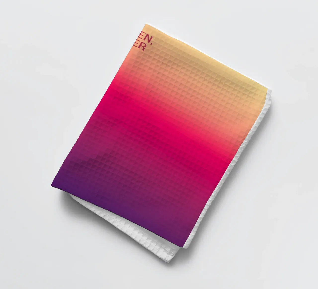 Gradient canovaccio da cucina da Flo Klein