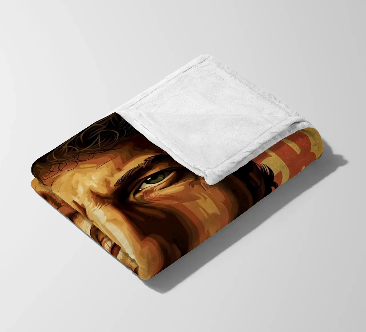 Bob Dylan d'epoca coperta in pile da Lembayung art